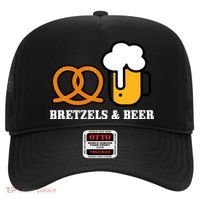 Bretzels And Beer Funny Oktoberfest Hat thumb 0