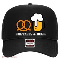 Bretzels And Beer Funny Oktoberfest Hat thumb 0