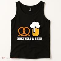 Bretzels And Beer Funny Oktoberfest Tank Top thumb 2