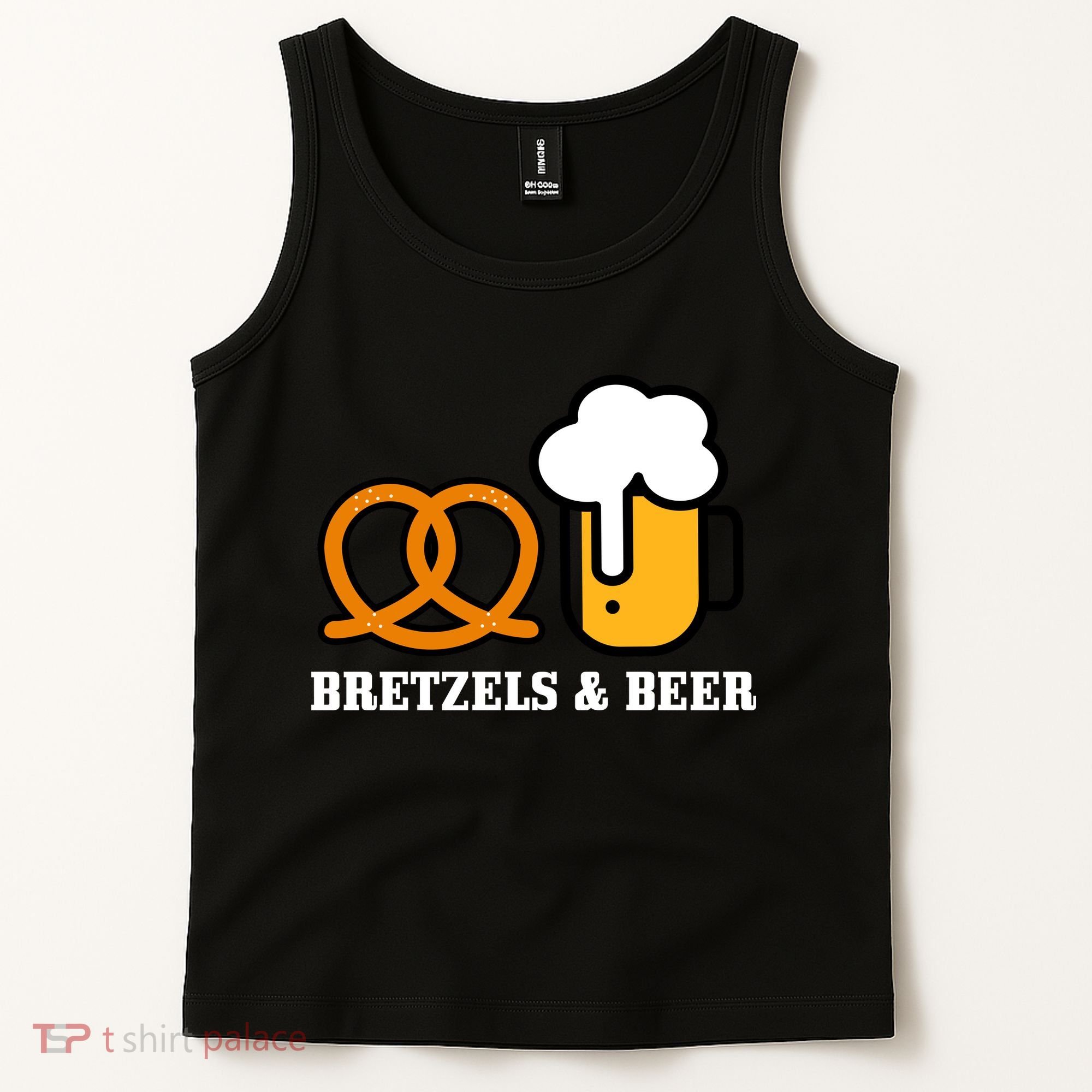 Bretzels And Beer Funny Oktoberfest Tank Top