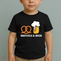 Bretzels And Beer Funny Oktoberfest Toddler T-Shirt thumb 2