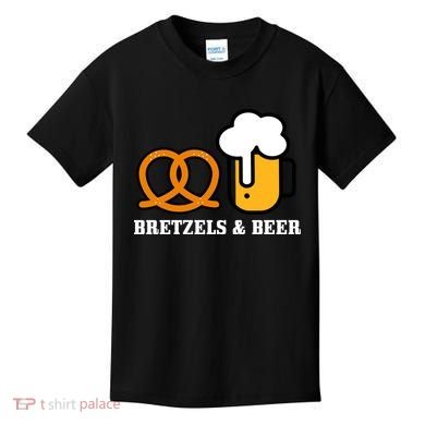 Bretzels And Beer Funny Oktoberfest Kids T-Shirt