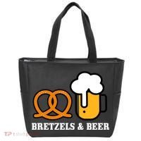 Bretzels And Beer Funny Oktoberfest Tote Bag thumb 0