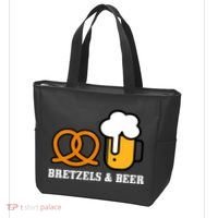 Bretzels And Beer Funny Oktoberfest Tote Bag thumb 3