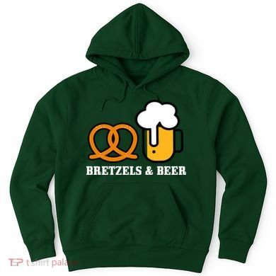 Bretzels And Beer Funny Oktoberfest Hoodie