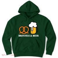 Bretzels And Beer Funny Oktoberfest Hoodie thumb 0
