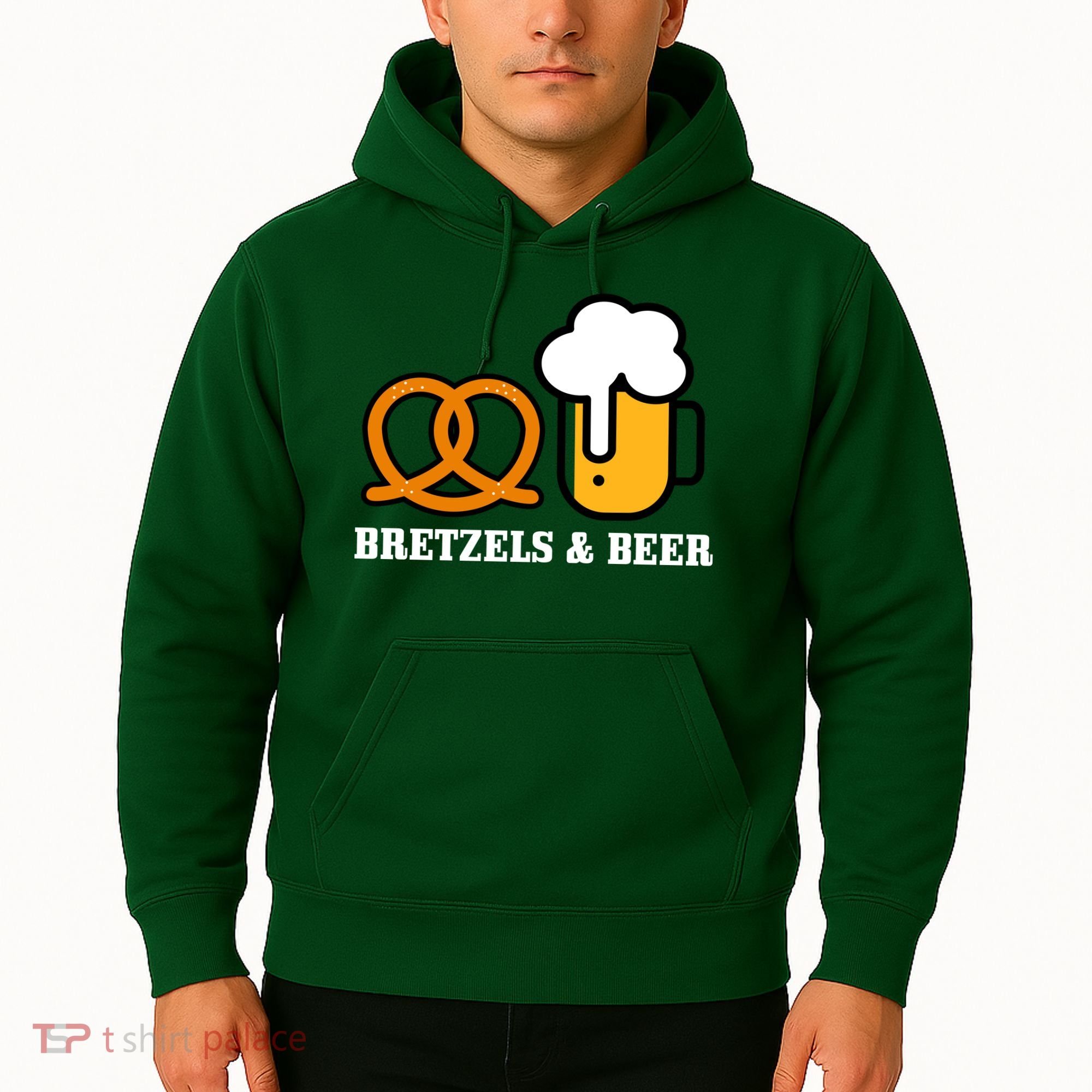 Bretzels And Beer Funny Oktoberfest Hoodie