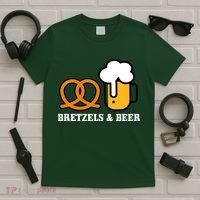 Bretzels And Beer Funny Oktoberfest T-Shirt thumb 5