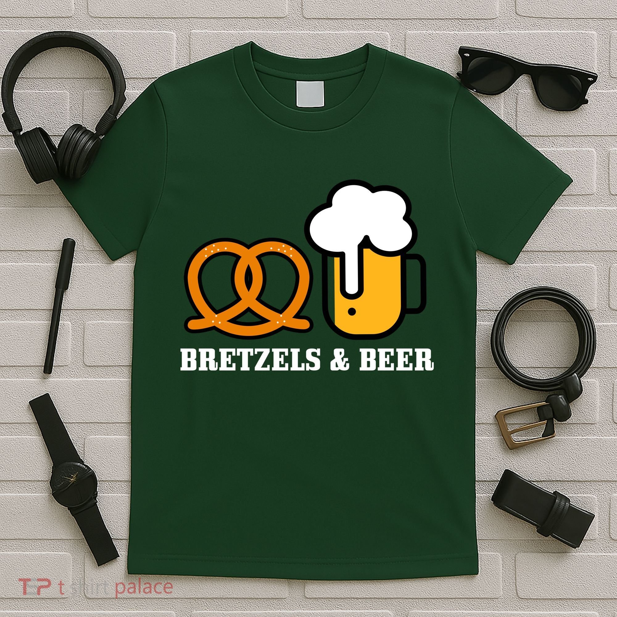 Bretzels And Beer Funny Oktoberfest T-Shirt