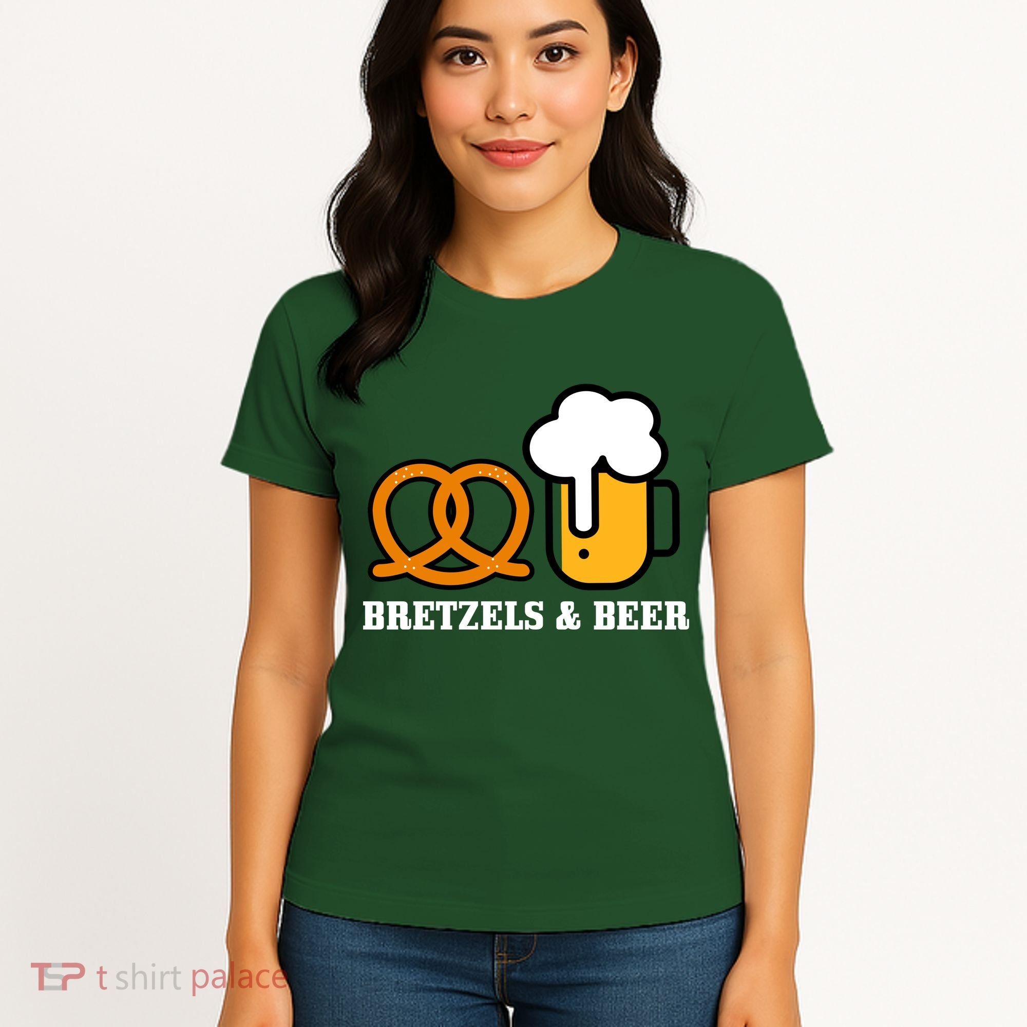 Bretzels And Beer Funny Oktoberfest Women's T-Shirt