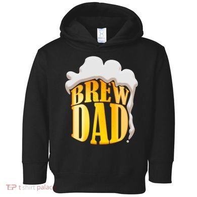 Brew Dad Matching Design Toddler Hoodie