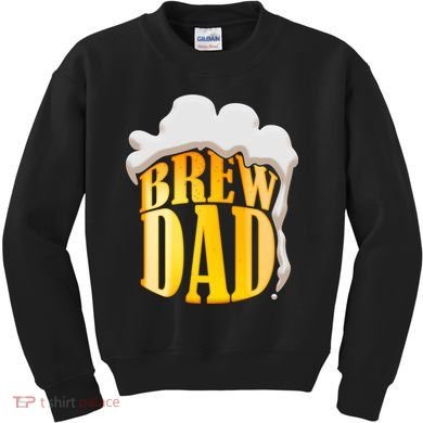 Brew Dad Matching Design Kids Sweatshirt