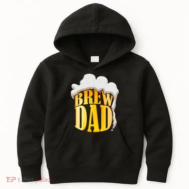 Brew Dad Matching Design Kids Hoodie