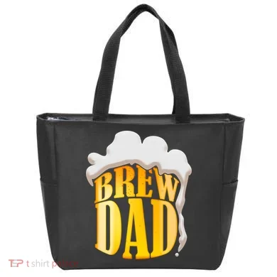Brew Dad Matching Design Tote Bag