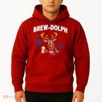 Brew-Dolph Christmas Reindeer Hoodie thumb 2