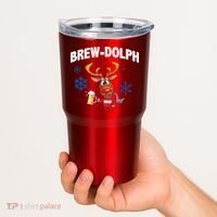 Brew-Dolph Christmas Reindeer Tumbler thumb 2