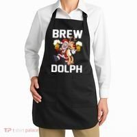 Brew Dolph Red Nose Reindeer Apron thumb 2