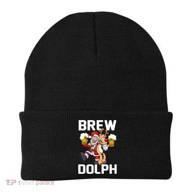 Brew Dolph Red Nose Reindeer Beanie