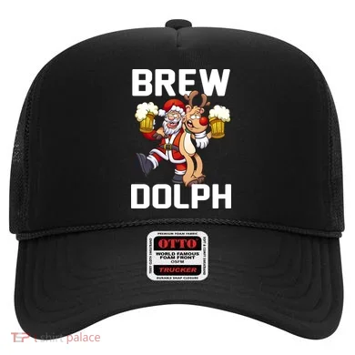 Brew Dolph Red Nose Reindeer Hat