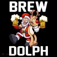 Brew Dolph Red Nose Reindeer Visor thumb 3