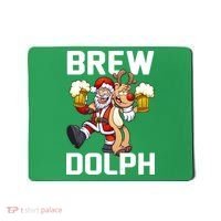 Brew Dolph Red Nose Reindeer Mousepad thumb 0