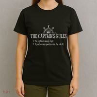 Boat Rules Funny Sayings Sailing Sail Boats T-Shirt thumb 4