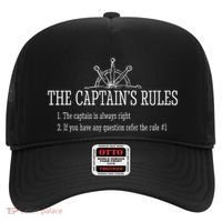 Boat Rules Funny Sayings Sailing Sail Boats Hat thumb 0