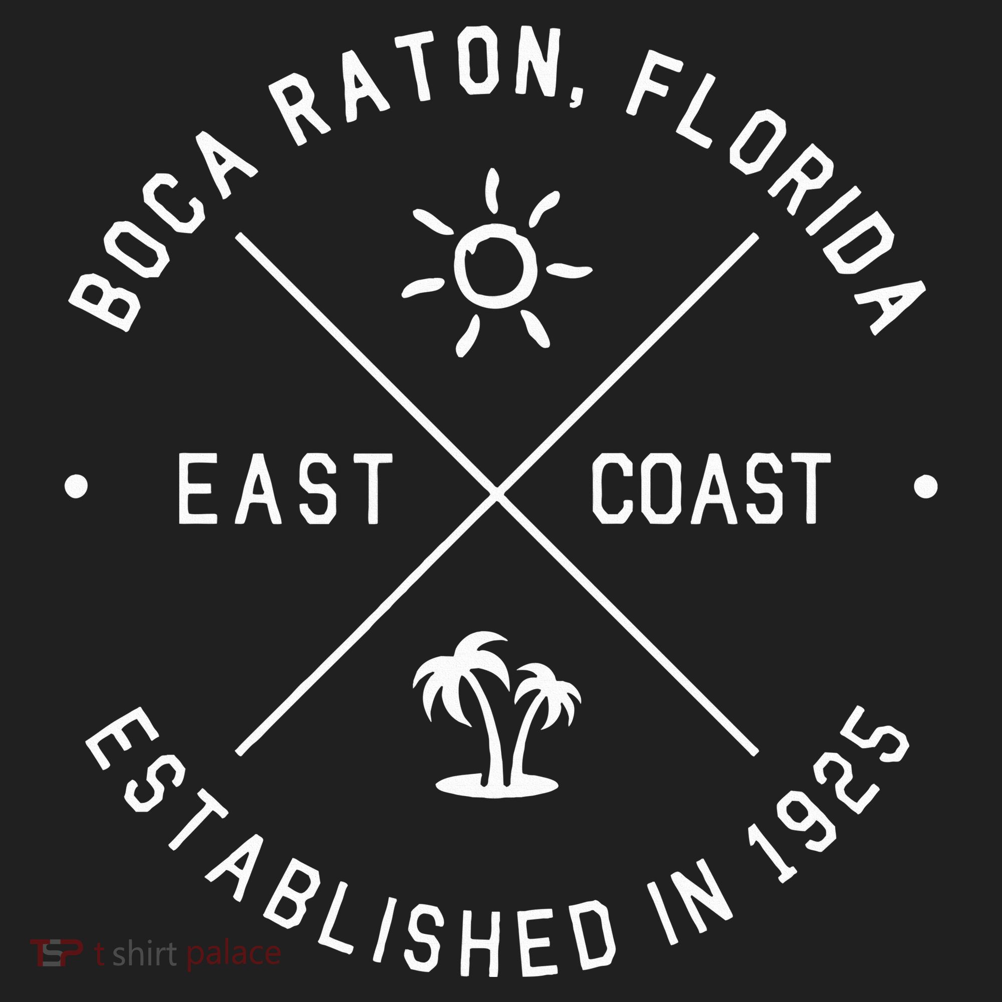 Boca Raton Florida Souvenirs Fl Sun Emblem Women's Sweatshirt