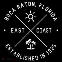 Boca Raton Florida Souvenirs Fl Sun Emblem Women's Hoodie thumb 2