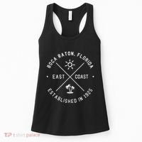 Boca Raton Florida Souvenirs Fl Sun Emblem Women's Tank Top thumb 0