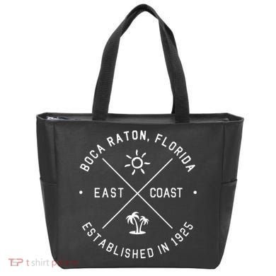 Boca Raton Florida Souvenirs Fl Sun Emblem Tote Bag