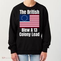 Betsy Ross Flag: The British Blew A 13 Colony Lead Women's Sweatshirt thumb 0