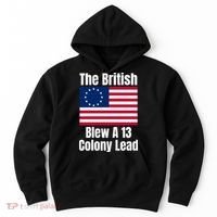Betsy Ross Flag: The British Blew A 13 Colony Lead Hoodie thumb 0