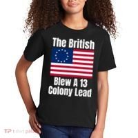 Betsy Ross Flag: The British Blew A 13 Colony Lead Kids T-Shirt thumb 2