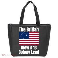 Betsy Ross Flag: The British Blew A 13 Colony Lead Tote Bag thumb 0