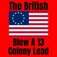 Betsy Ross Flag: The British Blew A 13 Colony Lead Santa Hat thumb 1