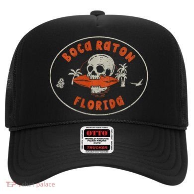 Boca Raton Florida Fl Vintage Surf Beach Hat