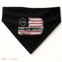Betsy Ross Flag 1776 We The People USA-Made Doggie Bandana thumb 0