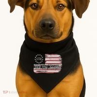 Betsy Ross Flag 1776 We The People USA-Made Doggie Bandana thumb 1