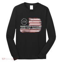 Betsy Ross Flag 1776 We The People Long Sleeve Shirt thumb 0