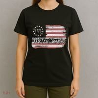 Betsy Ross Flag 1776 We The People T-Shirt thumb 4