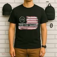 Betsy Ross Flag 1776 We The People T-Shirt thumb 6