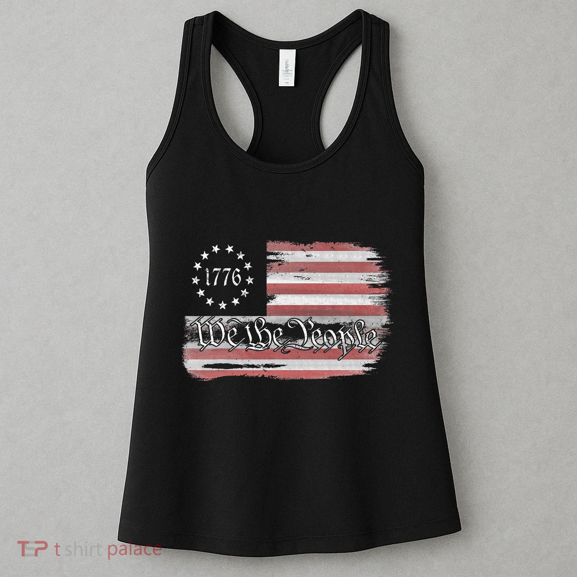 Betsy Ross Flag 1776 We The People Women's Tank Top