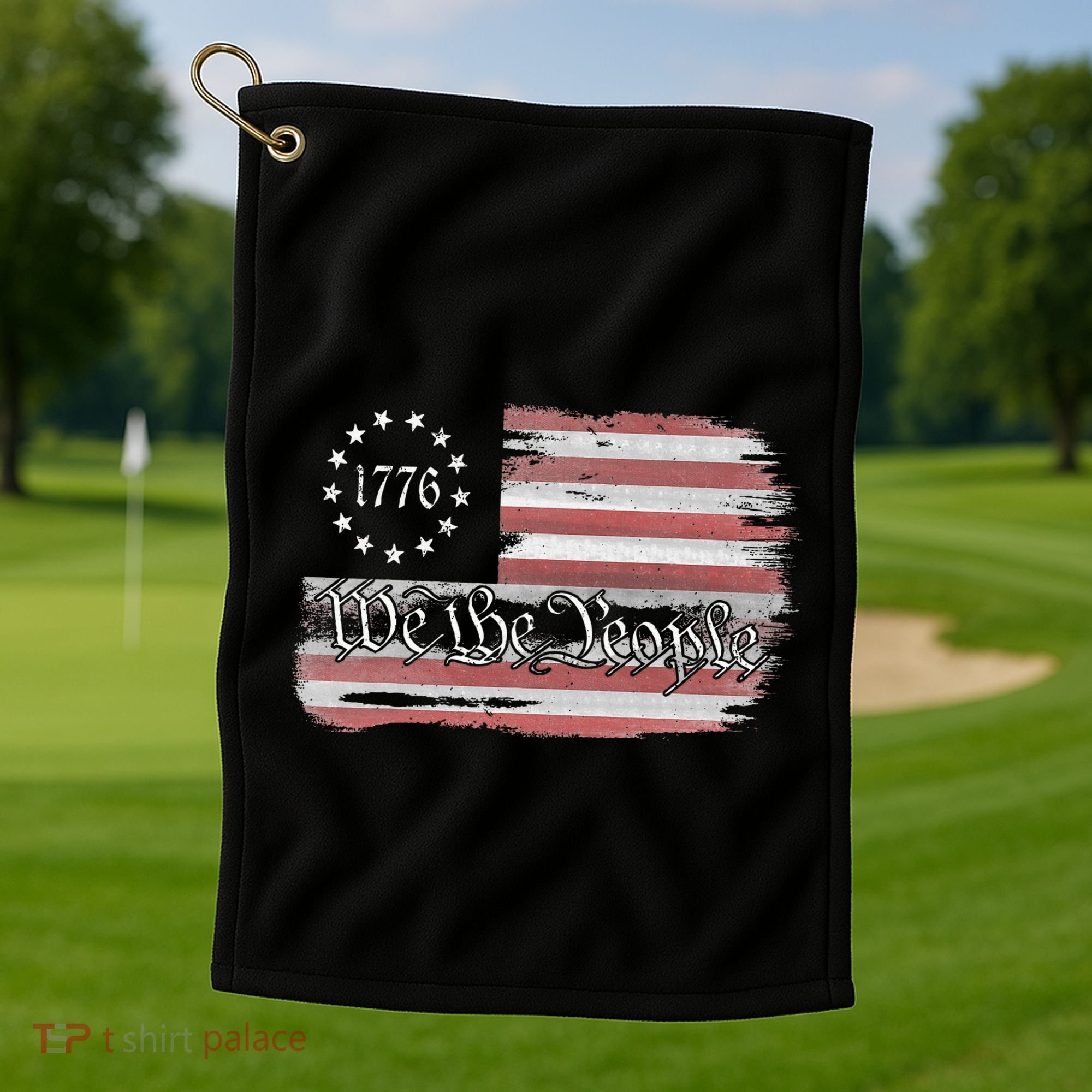 Betsy Ross Flag 1776 We The People Golf Towel
