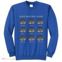 Black Rain Frog Moods Grumpy Black Desert Rain Frog Sweatshirt thumb 0