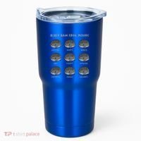 Black Rain Frog Moods Grumpy Black Desert Rain Frog Tumbler thumb 0