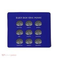Black Rain Frog Moods Grumpy Black Desert Rain Frog Mousepad thumb 0