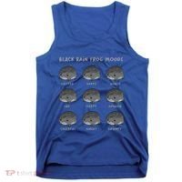 Black Rain Frog Moods Grumpy Black Desert Rain Frog Tank Top thumb 0