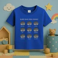 Black Rain Frog Moods Grumpy Black Desert Rain Frog Toddler T-Shirt thumb 3