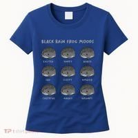 Black Rain Frog Moods Grumpy Black Desert Rain Frog Women's T-Shirt thumb 0